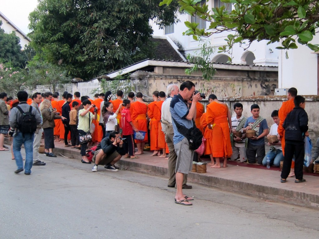 luang prabang alms ceremony