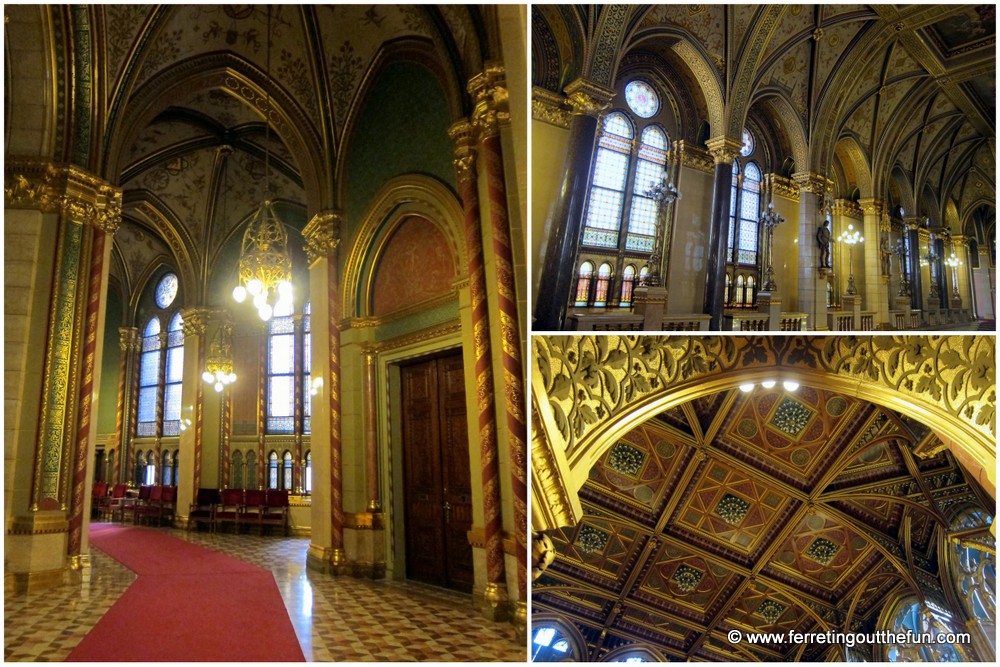 budapest parliament inside