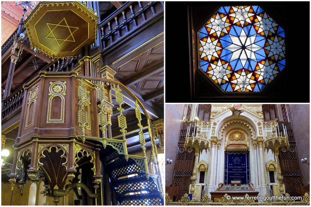 Budapest great synagogue interior