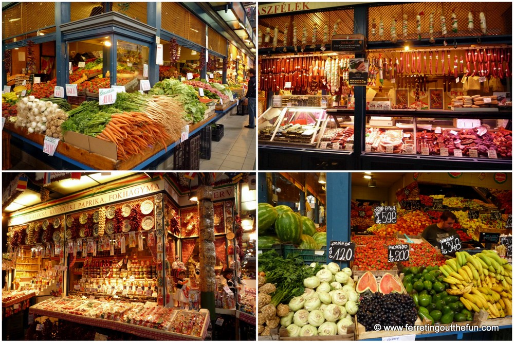 Budapest great market hall