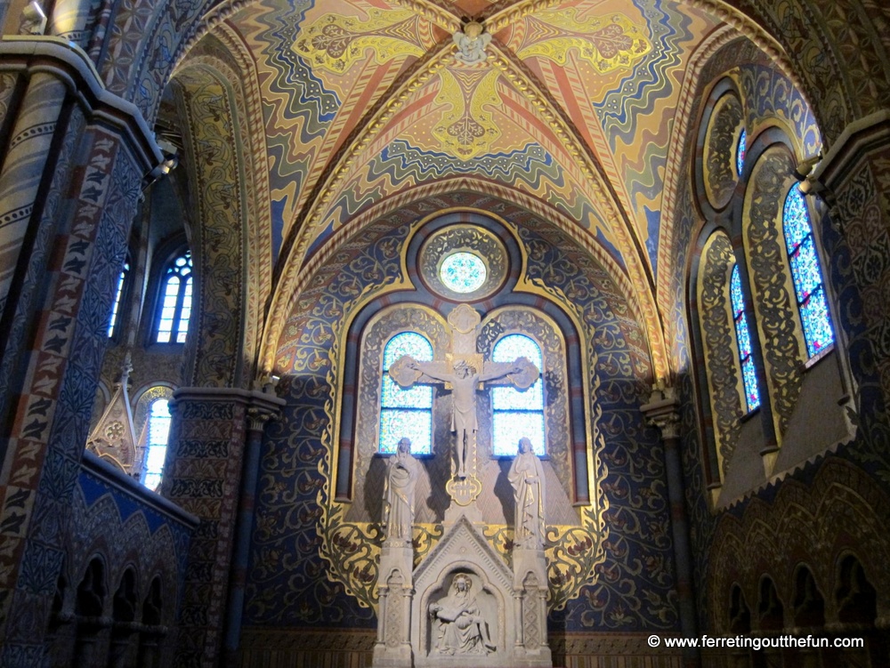 matthias church budapest interior