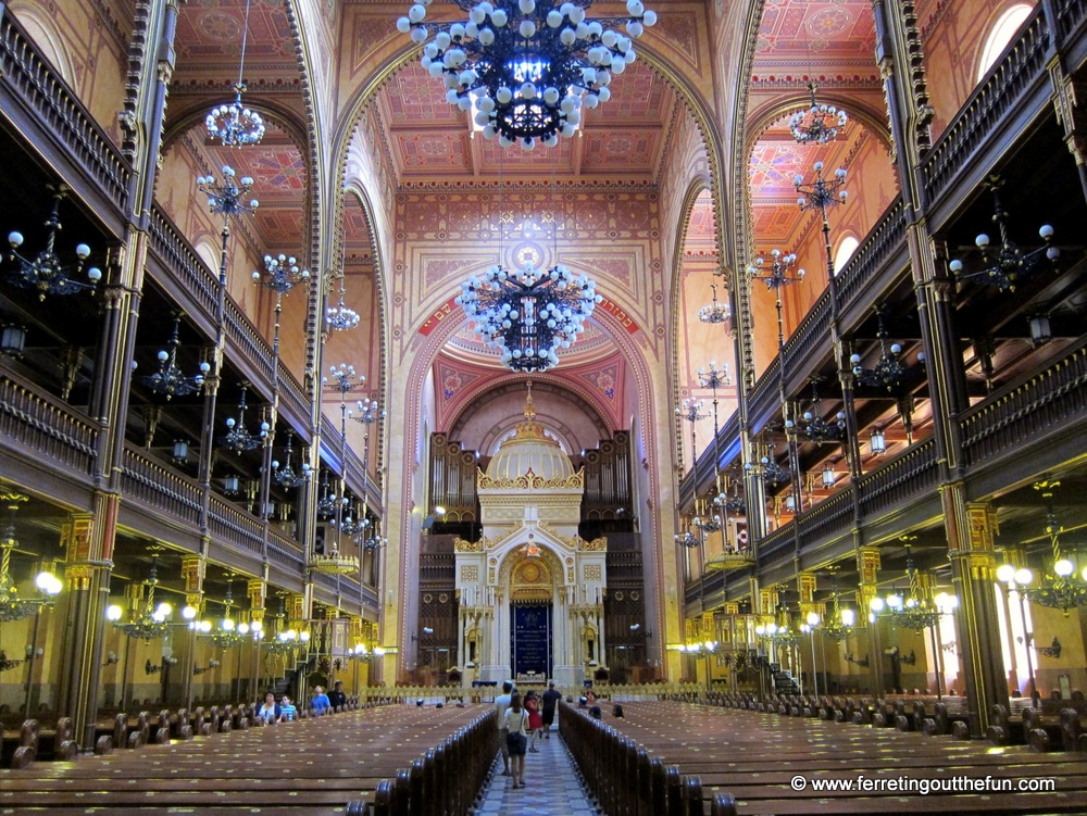 budapest great synagogue interior
