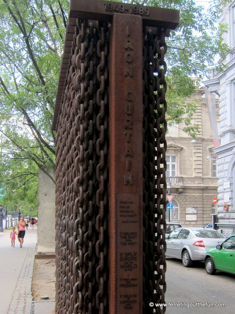 The Iron Curtain in Budapest, Hungary