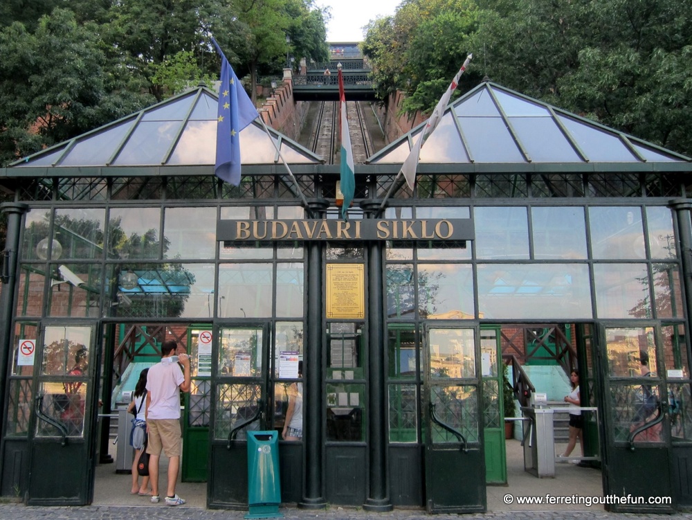 budapest castle hill funicular
