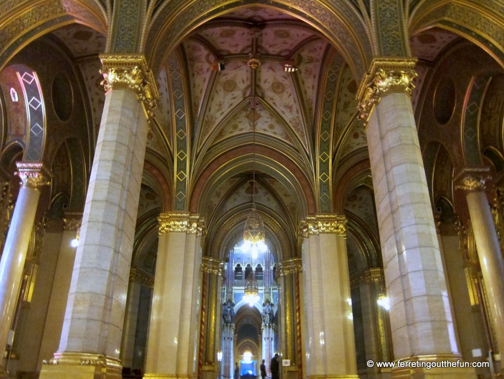 budapest parliament inside