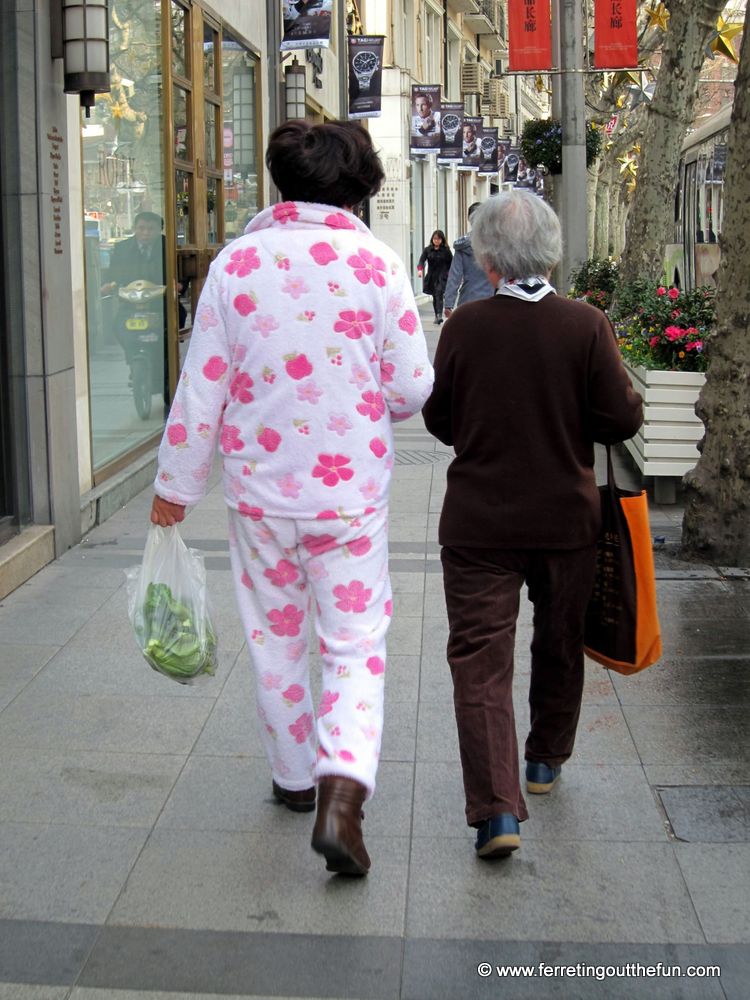 On Trend: Pajamas in Public