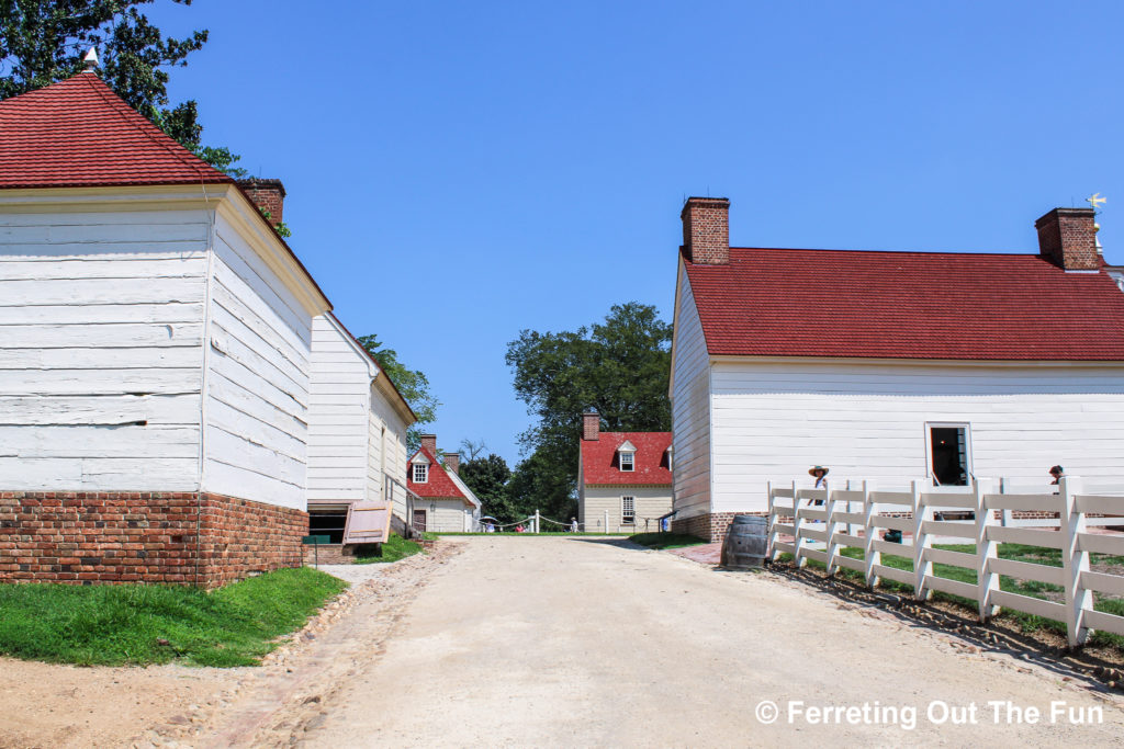 Mount Vernon outbuildings