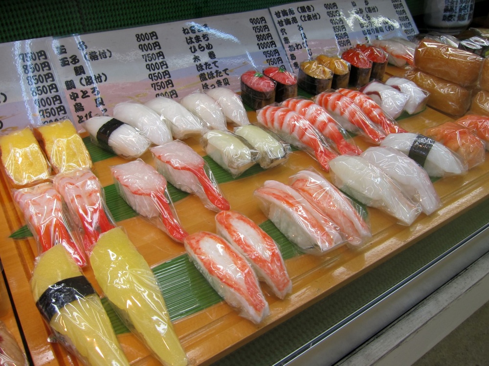 Tokyo fake food display
