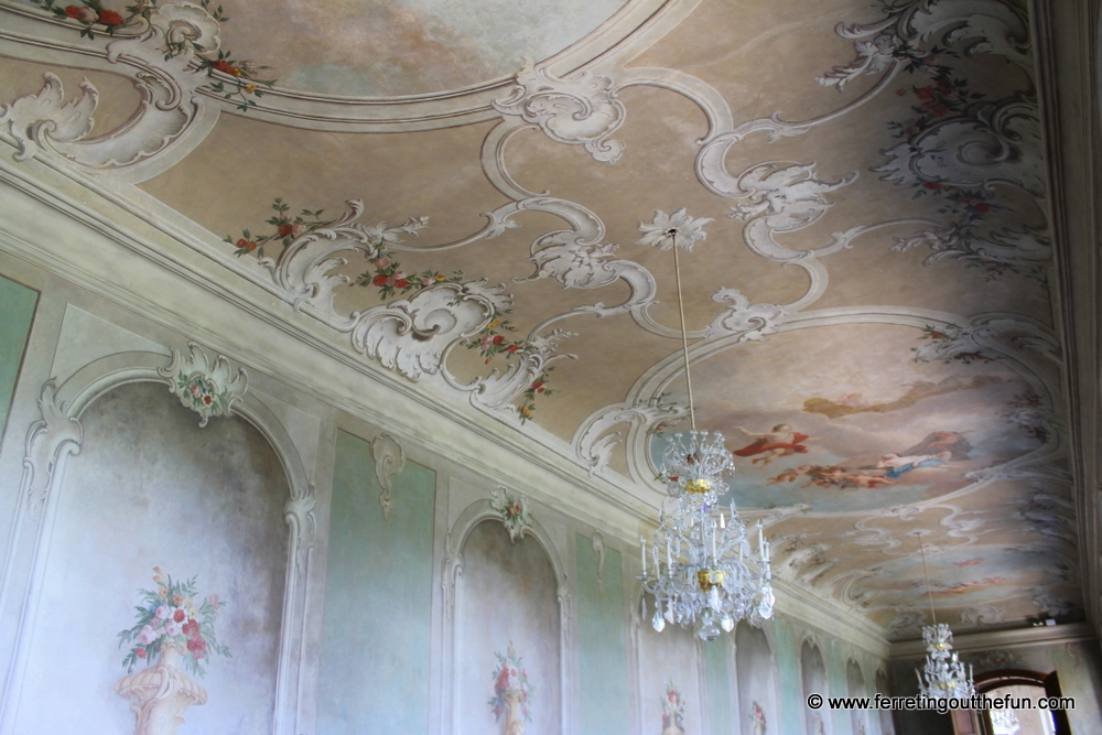 rundale palace ceiling