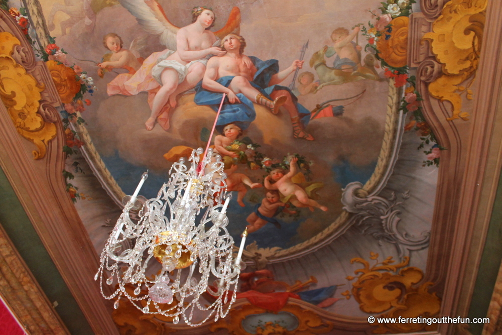 Rundale Palace ceiling