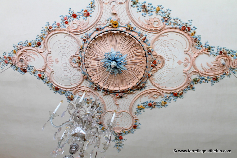 rundale palace ceiling