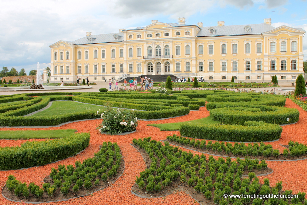 rundale palace latvia