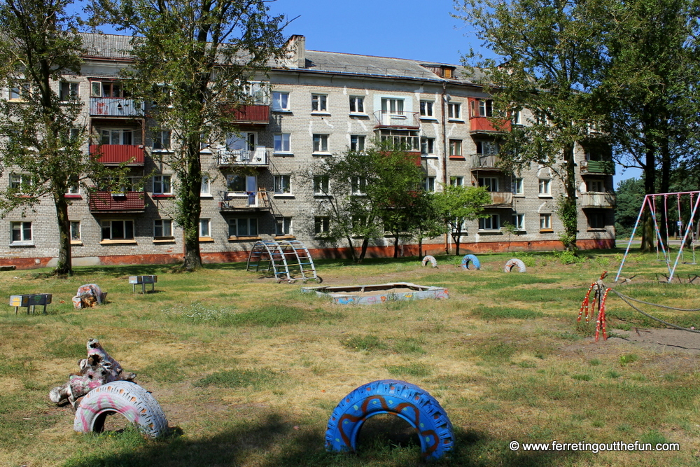 karosta soviet housing latvia