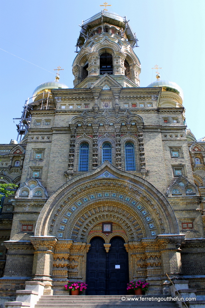 St Nicholas Maritime Orthodox Cathedral in Karosta, Latvia