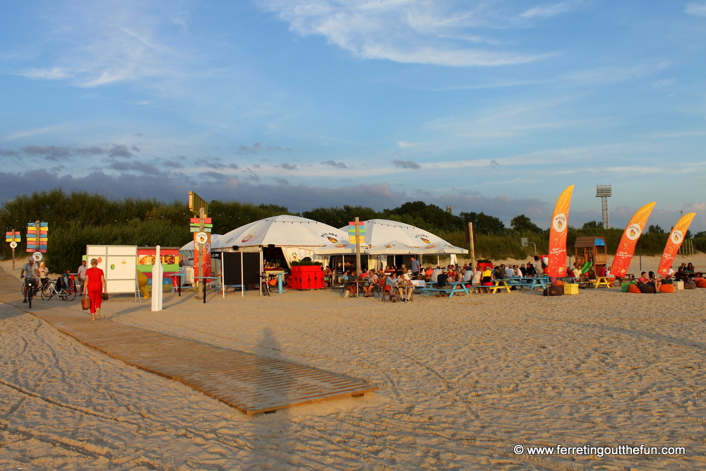 Liepaja beach bar