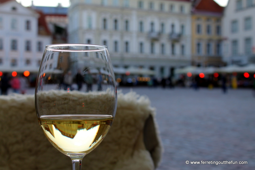 tallinn old town square