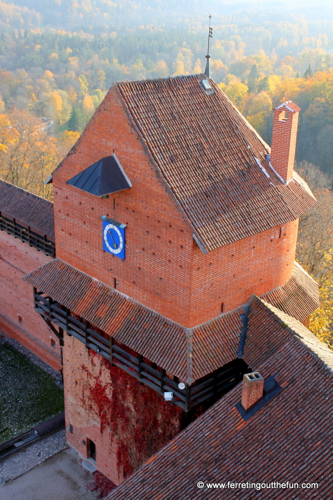 Autumn at Turaida Castle in Latvia