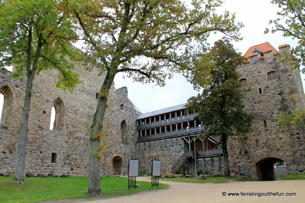 sigulda castle ruins