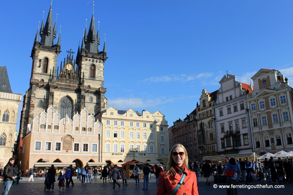 prague old town square