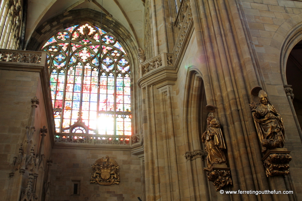 st vitus cathedral interior