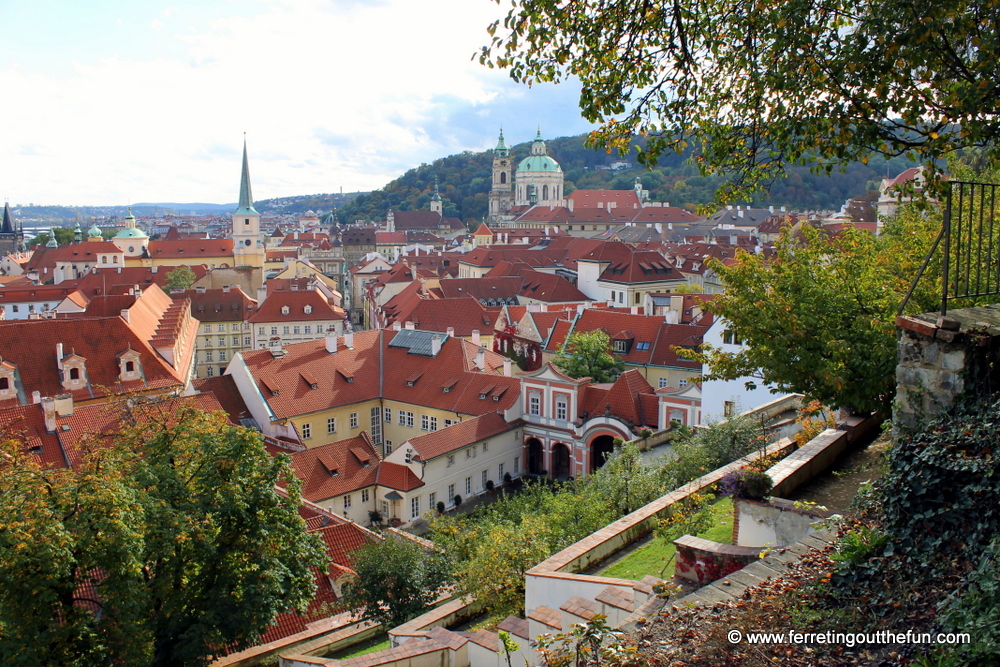 Prague castle gardens