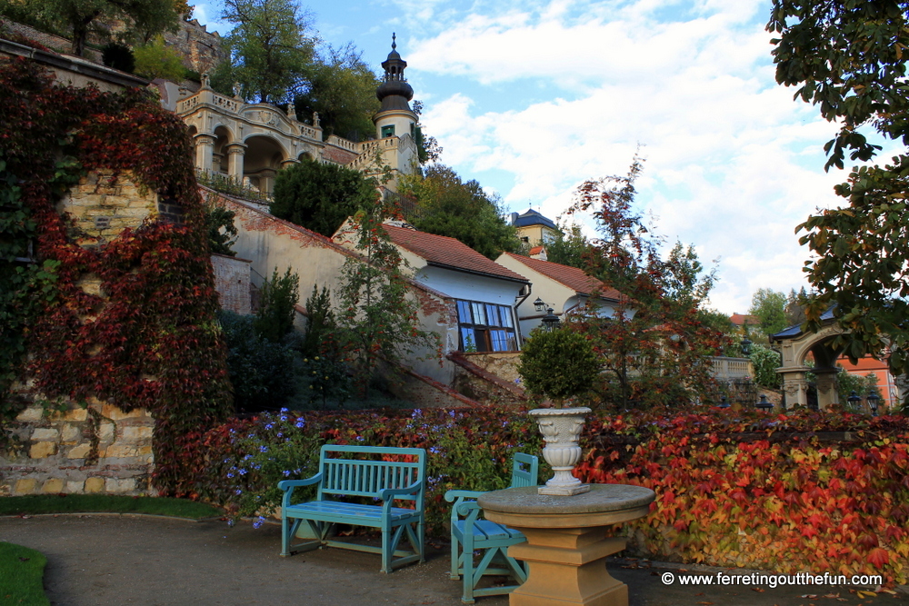 Palace Gardens Below Prague Castle