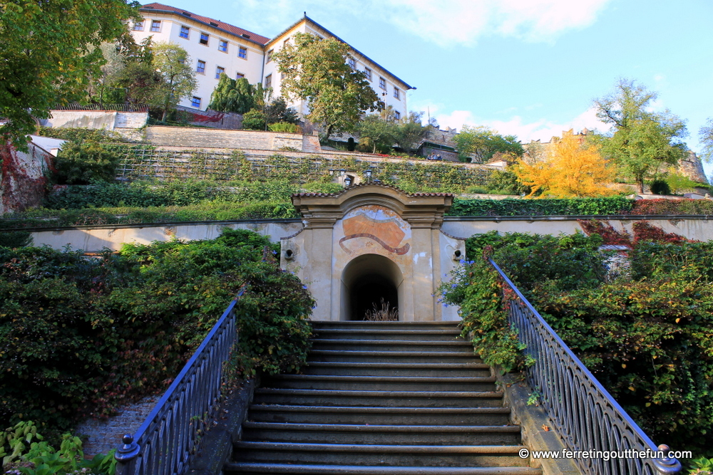 Palace Gardens Below Prague Castle