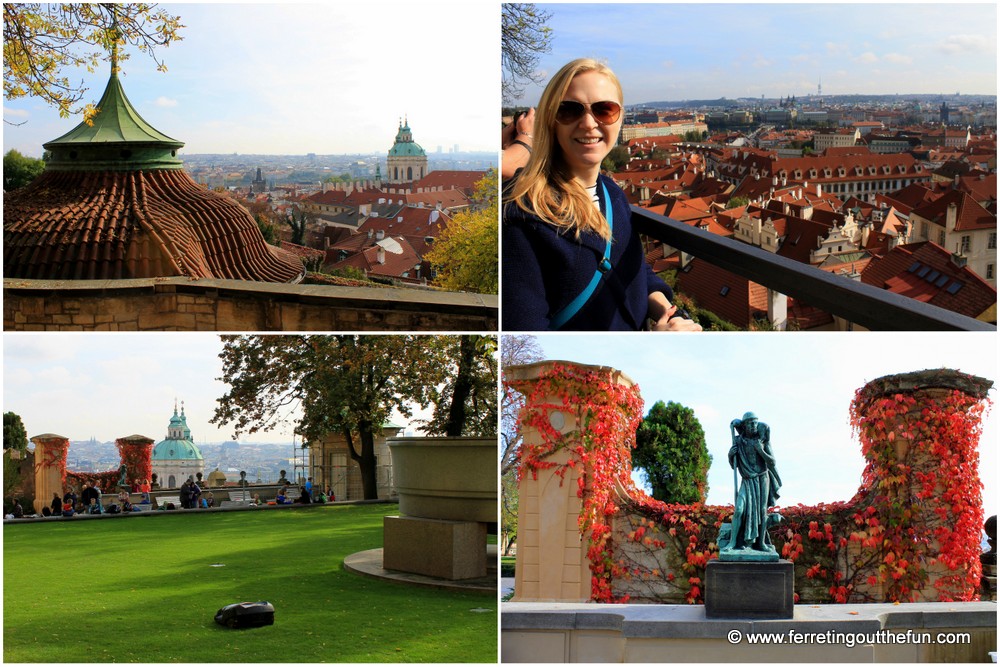 Prague Gardens Under the Ramparts