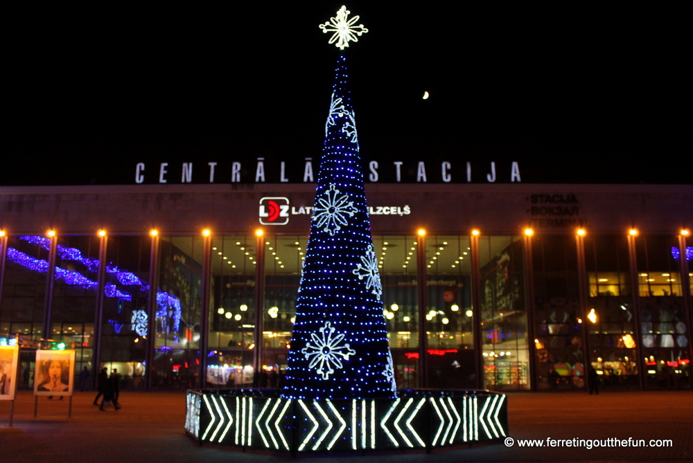 Riga Christmas lights