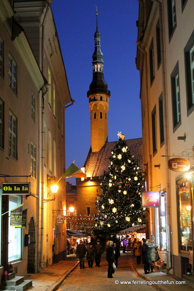 A magical Christmas in Tallinn, Estonia