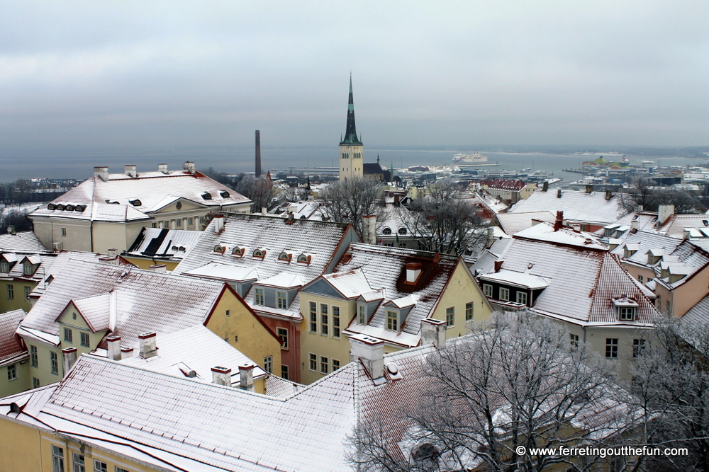 Tallinn in winter