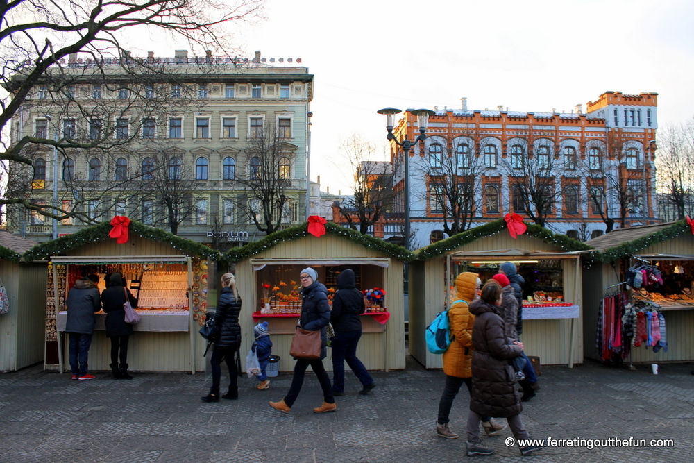 Esplanade Christmas Market Riga