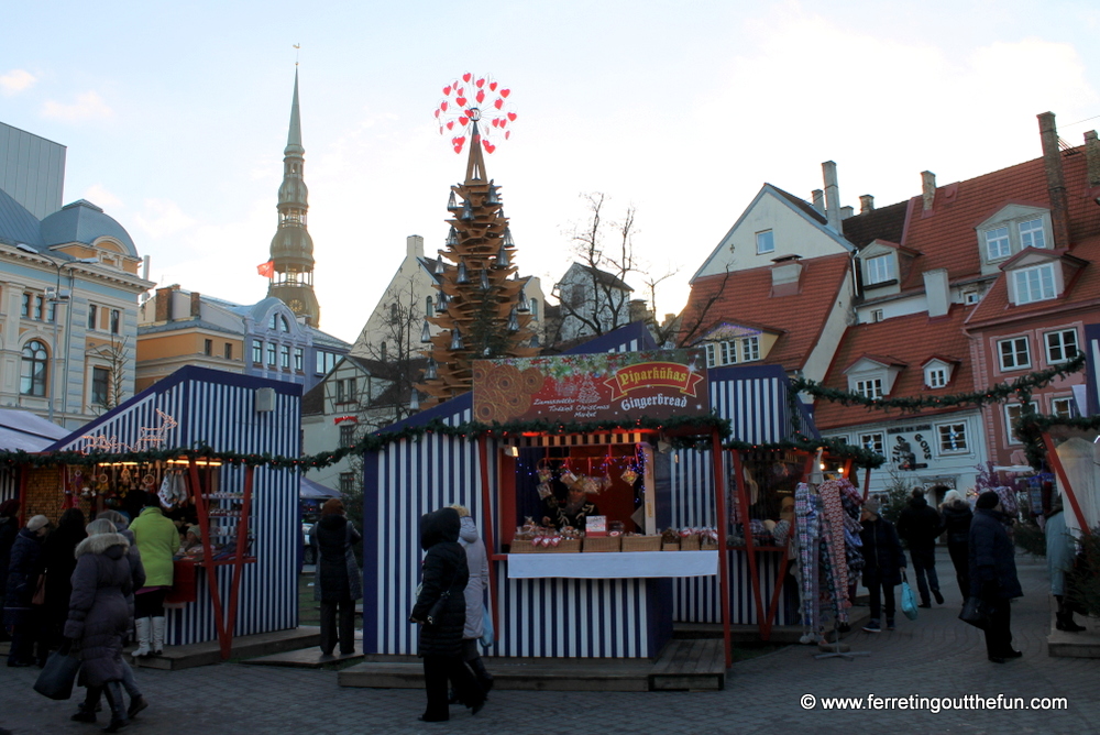 Riga Livu Square Christmas Market