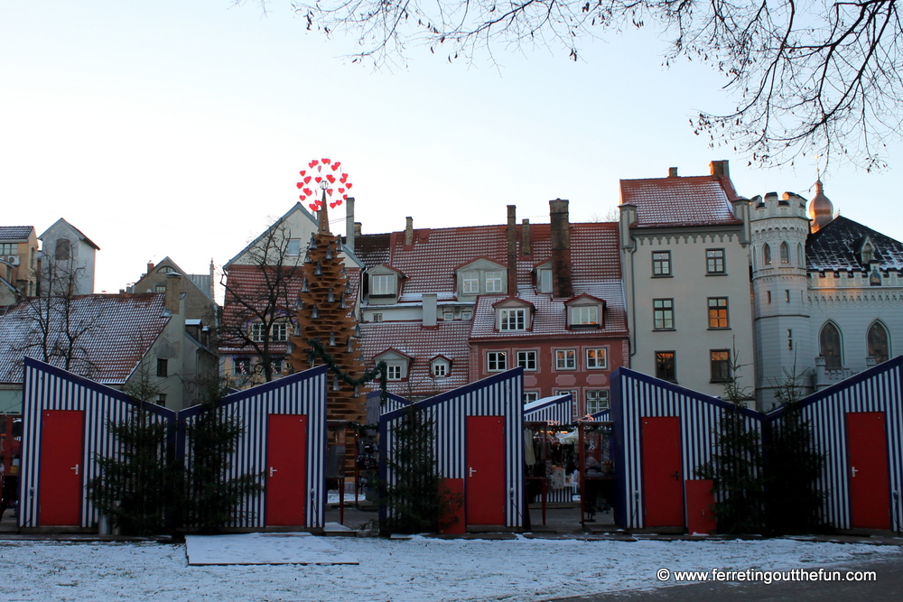 Livu Square Christmas Market Riga