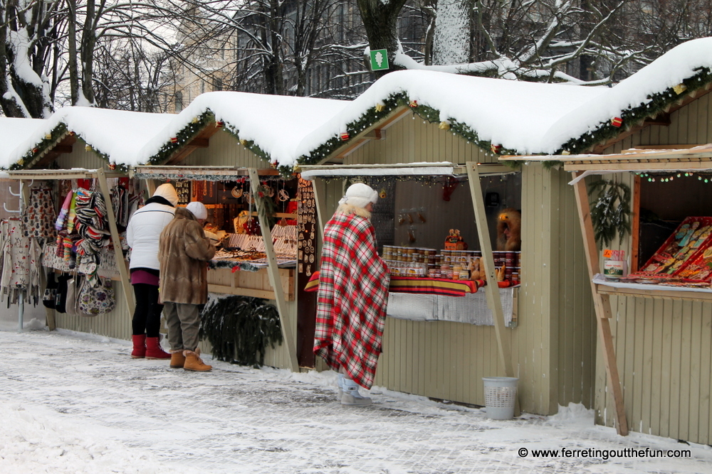 Riga Christmas Market Esplanade