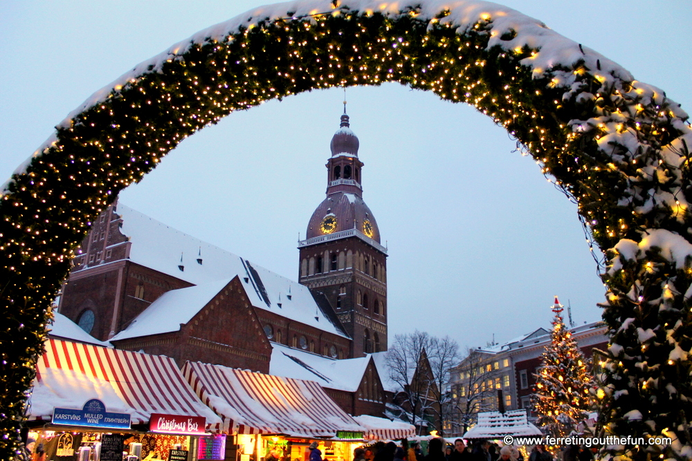 Riga Christmas Market Dome Square