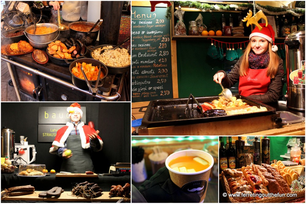 Riga Christmas Market food