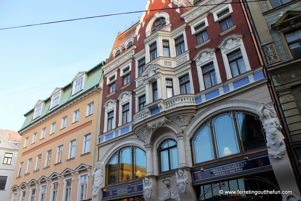 Riga Art Nouveau architecture