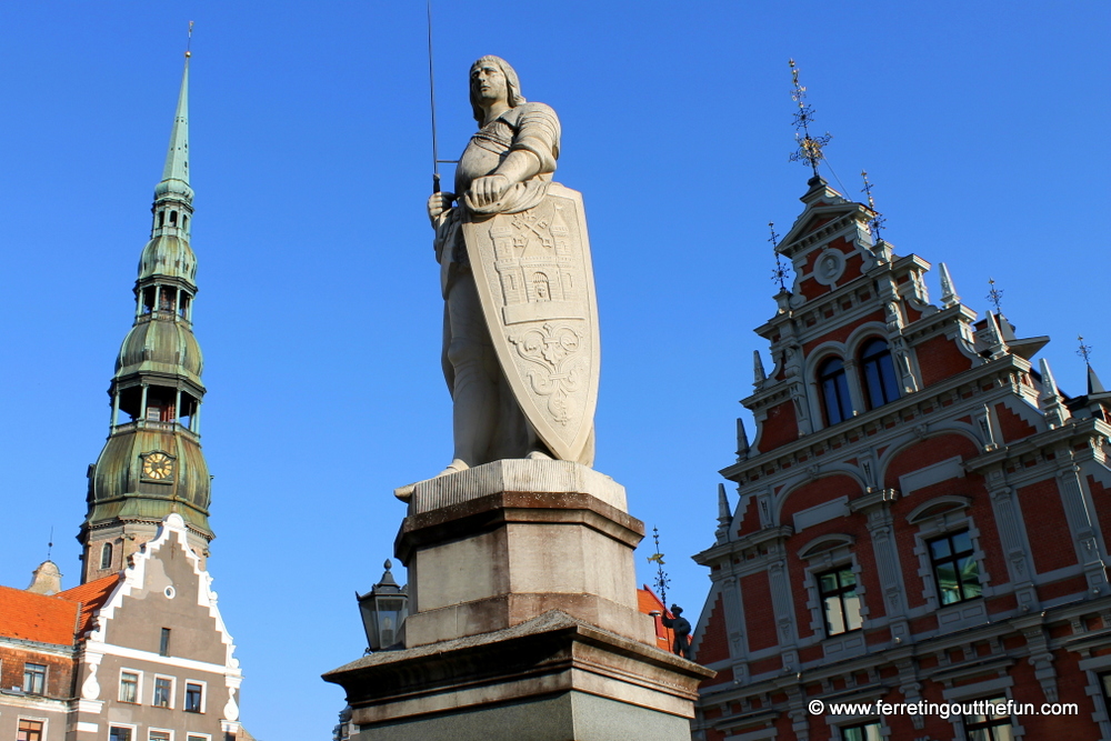 Riga Roland Statue