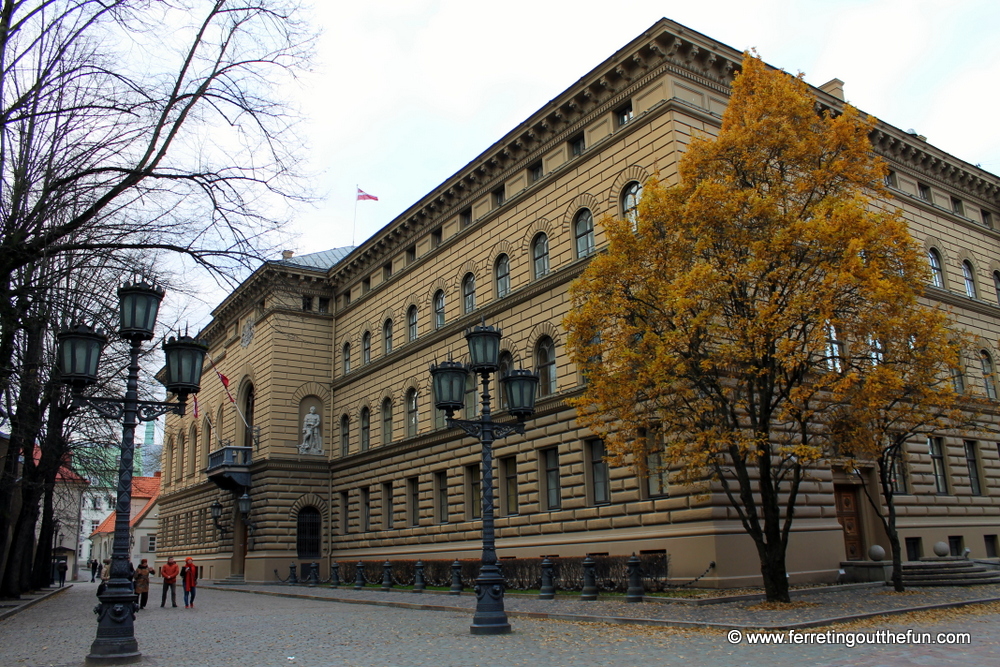 Latvian Parliament Building