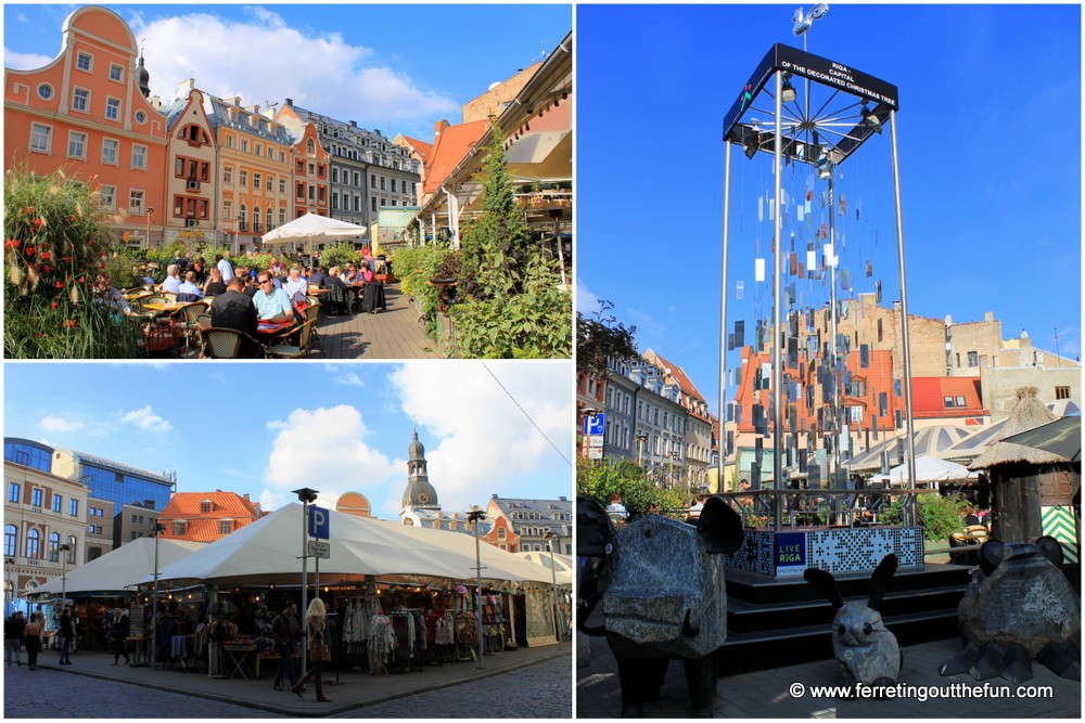 Egle Square Riga Latvia