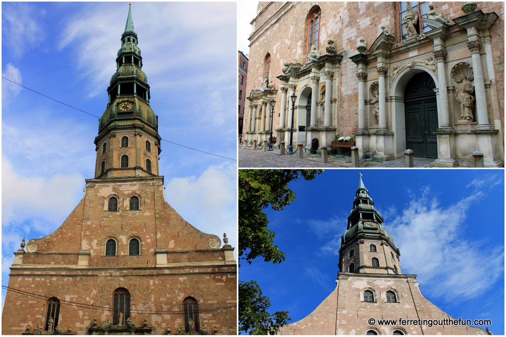 St Peters Church Riga