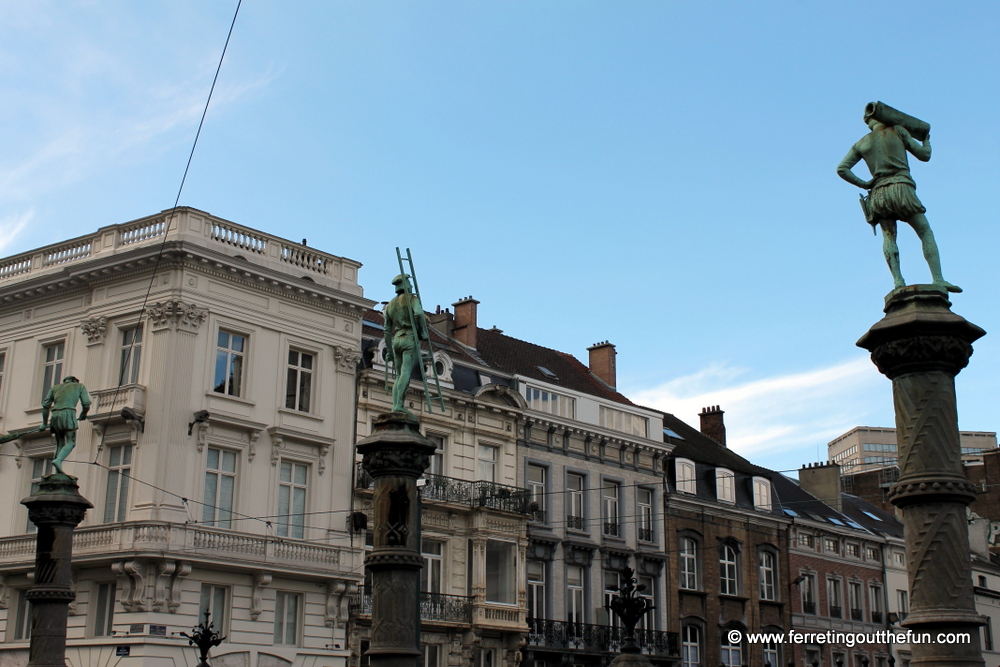 Place du Petit Sablon Brussels