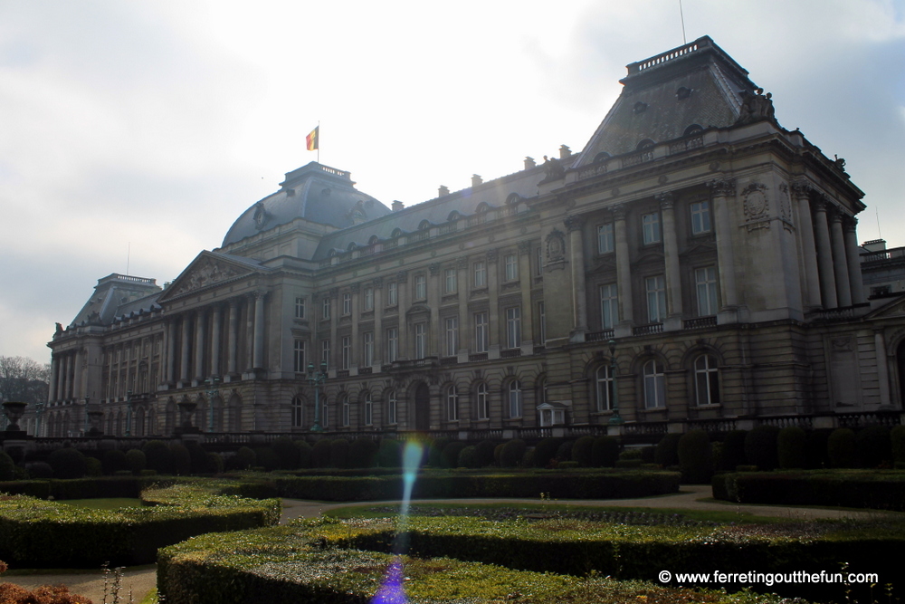 brussels royal palace