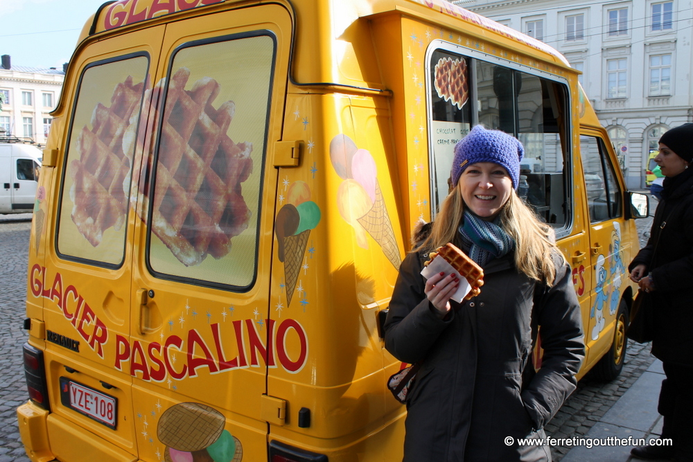 waffle van brussels