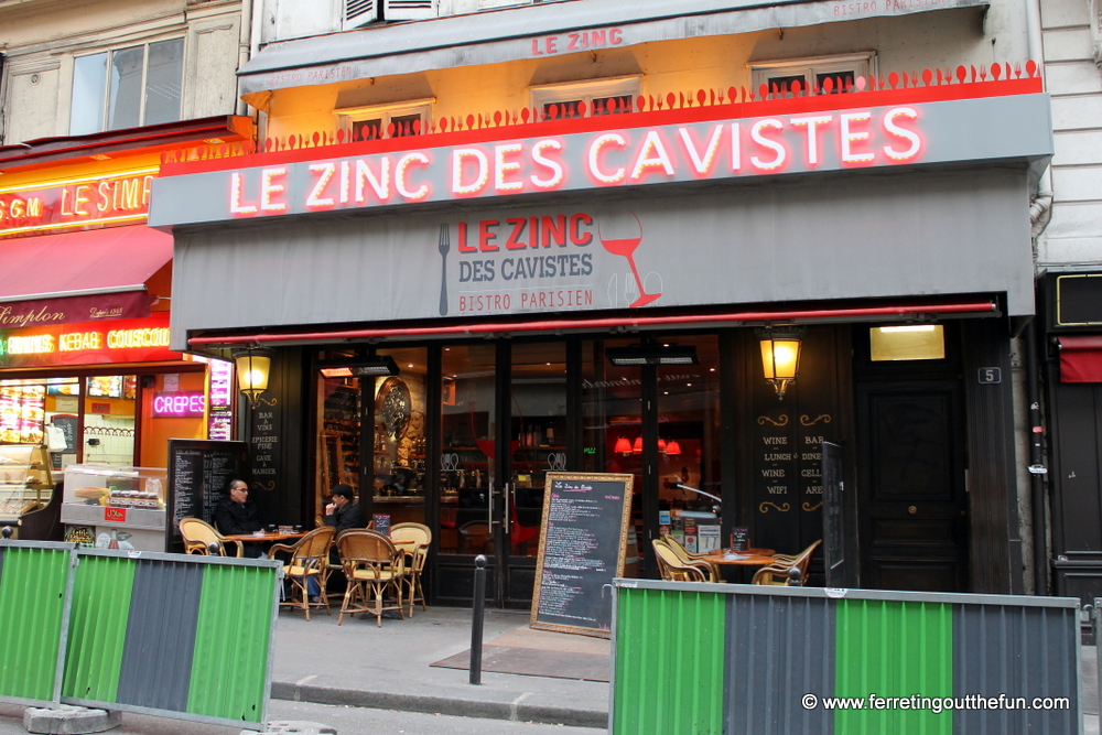 Le Zinc des Cavistes﻿ Paris