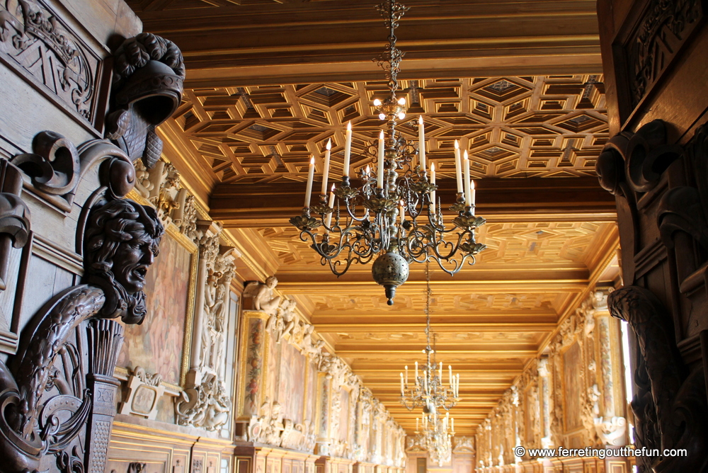 chateau de fontainebleu interior