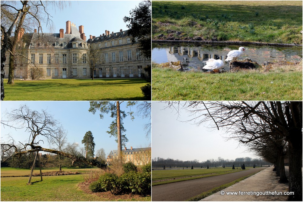 chateau de fontainebleu gardens