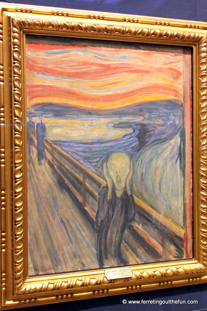 The Scream by Edvard Munch in Oslo, Norway