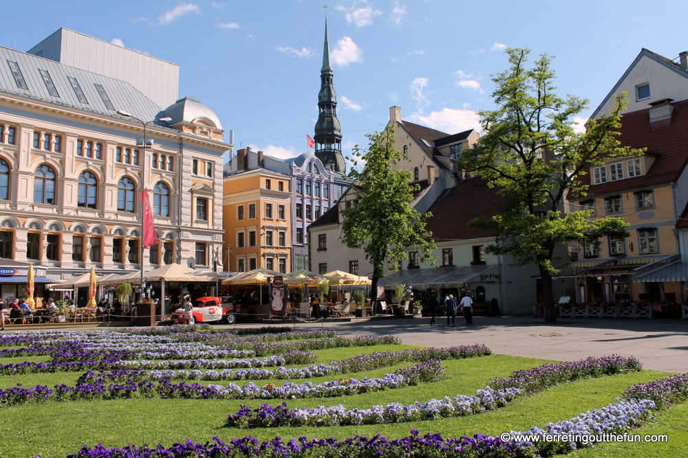 spring in riga